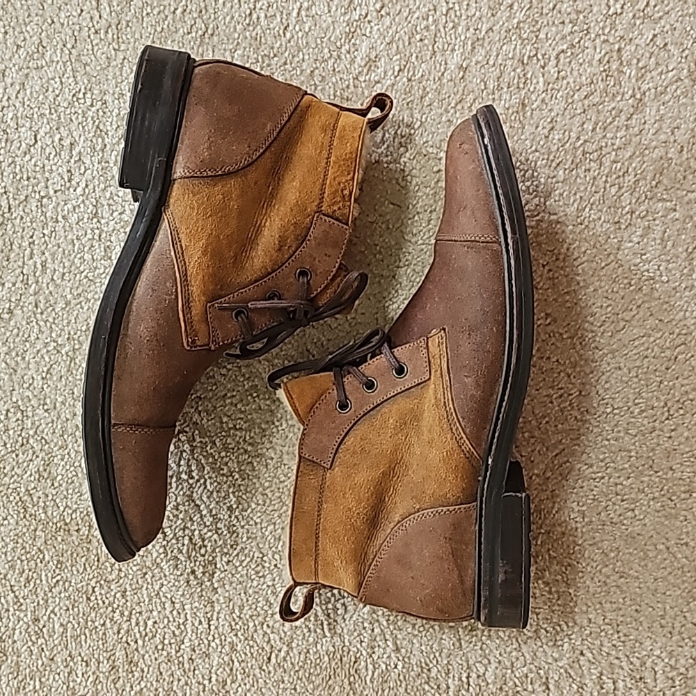 UGG Galen Bomber Men's Casual Boots SIZE MEN 12 Fur lined lace up Chukka boots